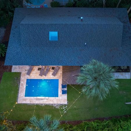Luxury Beach House - 2Min Walk To Beach - Private Pool - Group & Dog Friendly Hilton Head Island Ngoại thất bức ảnh