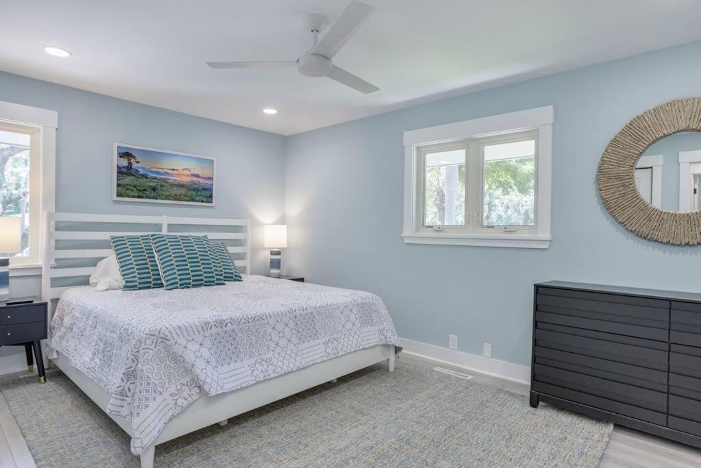 Luxury Beach House - 2Min Walk To Beach - Private Pool - Group & Dog Friendly Hilton Head Island Ngoại thất bức ảnh