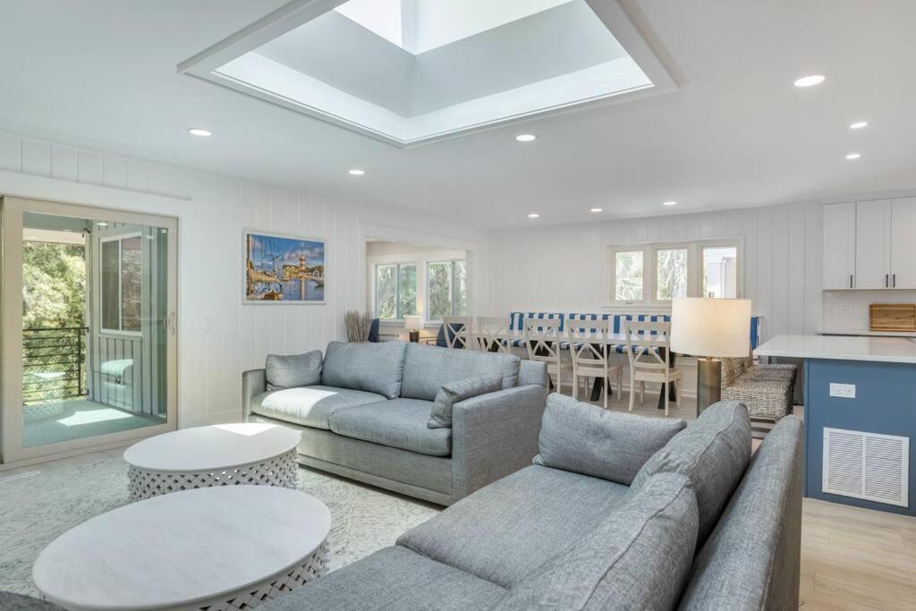 Luxury Beach House - 2Min Walk To Beach - Private Pool - Group & Dog Friendly Hilton Head Island Ngoại thất bức ảnh