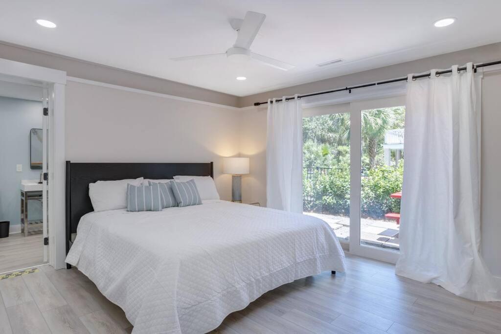 Luxury Beach House - 2Min Walk To Beach - Private Pool - Group & Dog Friendly Hilton Head Island Ngoại thất bức ảnh